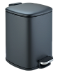 Ведро WeltWasser WW BERG BL 6L черный матовый 10000013397