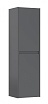 Шкаф-пенал Orka Lisbon 40 см серый матовый 3001191