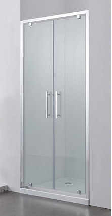 Душевая дверь SSWW LD60-Y22 110x195 профиль серебро