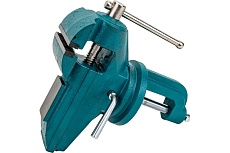Стальные настольные тиски для точных работ Kraftool Mini 65 мм 32713-75