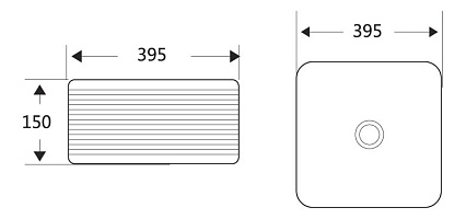 Раковина BelBagno BB1421 39.5 см