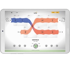 Приточно-вытяжная вентиляционная установка VENTUS Compact VVS015s электрическая VTS VVS015s-R-FPVHS/VVS015s-L-SFPV_cd Эл