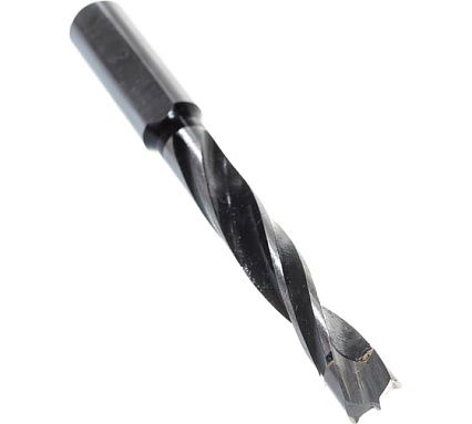 Сверло присадочное усиленное "глухое" (8x85 мм; S=10x27 мм; RH) ROTIS 412.0885R