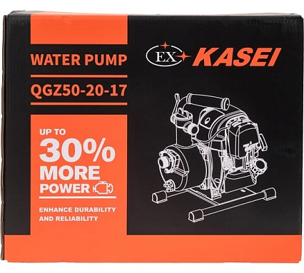 Мотопомпа для чистой воды Ex Kasei 5 л.с. 500 л/мин QGZ50-20-17