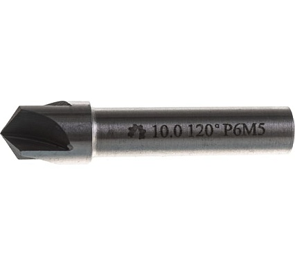 Зенковка (120 град; 10 мм; Р6М5; z-4; ц/х) WOLFSTAR co12010