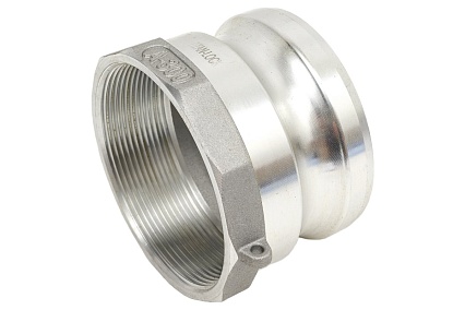 Алюминиевый камлок TITAN LOCK типа А серия EcoLine, ниппель внутр. резьба BSP 3" TL300AAL-EL
