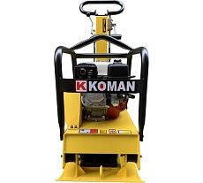 Реверсивная виброплита KOMAN 5.5HP, Honda GX160, бензин, 126кг MS125-4