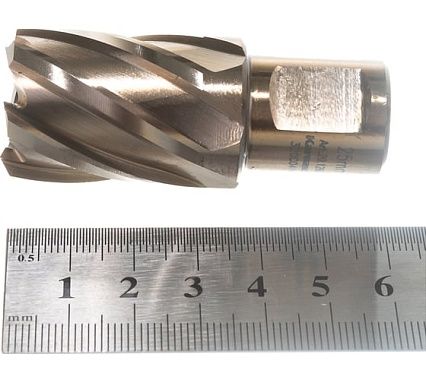 Сверло корончатое (25х30 мм; Weldon 19) Karnasch 20.1260U-025