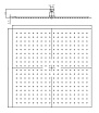 Верхний душ RGW Shower Panels SP-82B 30x30 черный