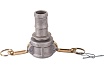 Камлок соединение типа С (1.25"; розетка с хвостовиком; алюминий) TITAN LOCK TL125CAL