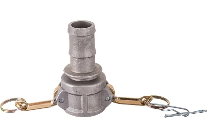 Камлок соединение типа С (1.25"; розетка с хвостовиком; алюминий) TITAN LOCK TL125CAL