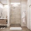 Душевая дверь Grossman Galaxy 130x195 прозрачное, хром 100.K33.01.130.10.00