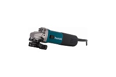 Угловая шлифовальная машина Makita 115 мм, 840 Вт, 11000 об\мин, плавный пуск, антирестарт 1.8 кг, кейс 9557HNRK