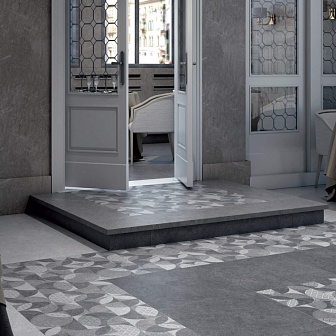 Керамогранит Kerama Marazzi Фондамента тёмный декорированный 60х60 см, DL601400R