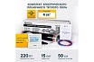 Комплект теплого пола с Wi-Fi терморегулятором Манотек 4 м² infra_4_e51_wifi