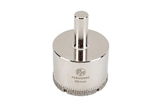 Коронка алмазная без направляющего сверла по стеклу и керамической плитке 40 мм Резолюкс 63040