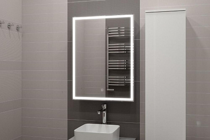 Зеркальный шкаф Art&Max Techno 60x80 с подсветкой