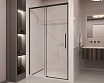 Душевая дверь Vincea Stella VDS-1ST140CLB 140x200 черный, прозрачная