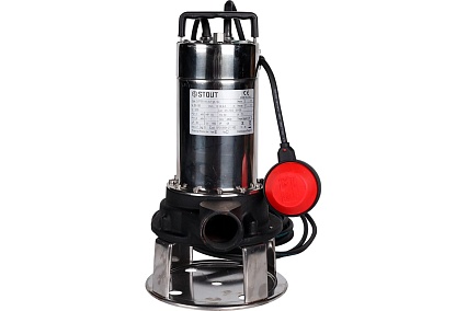 Дренажный насос с режущим механизмом STOUT Spd-0004-211100 RG0091CN918EUB