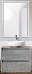 Мебель для ванной BelBagno Kraft 70 см со столешницей Cemento Grigio