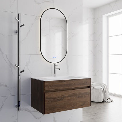 Мебель для ванной Vincea Chiara new 80 см C.Oak