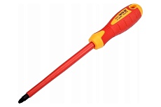 Диэлектрическая отвертка Yato 1000 В PZ3x150 мм YT-28263
