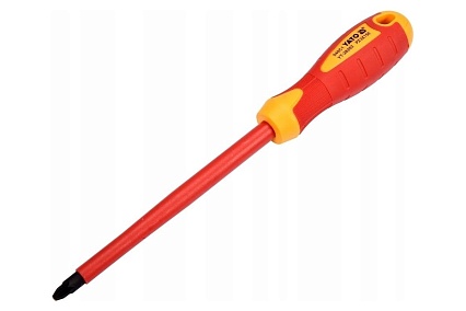 Диэлектрическая отвертка Yato 1000 В PZ3x150 мм YT-28263