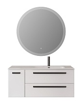 Мебель для ванной Cezares Eco-Cer-N 120 см 2 ящика, 1 дверца, правая Bianco Lucido