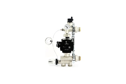 Насосно-смесительная группа Uni-Fitt SOLOMIX 1", с насосом GRUNDFOS UPM3 AUTO 25-70 130 472E1200