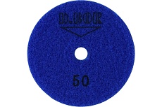 Алмазный гибкий шлифовальный круг STONE-WET+DRY 100 мм, №50 D.BOR D-S-WD-100-0050