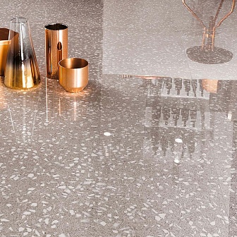 Керамогранит Atlas Concorde Marvel Gems Terrazzo Pearl 60x60 см, ATW4