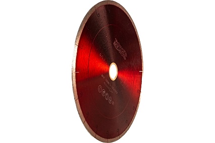 Диск алмазный сплошная кромка с микропазом G/L J-slot по граниту 250D-1.6T-7.5W-25.4/32 Messer 01-24-250