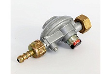 Редуктор пропановый Лягушка Тип 697 со скоростным клапаном и индикатором газа в баллоне. Cavagna Group 6917900055