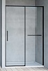 Душевая дверь Vincea Slim Soft VDS-1SS140CLB 140x200 черный, прозрачная
