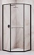 Душевой уголок RGW Stilvol SV-82B L 90x90 прозрачное, черный 33328299-14L