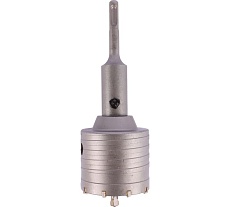 Коронка по кирпичу, камню, бетону 68 мм, М22, SDS-plus для перфоратора DERZHI 8306-008