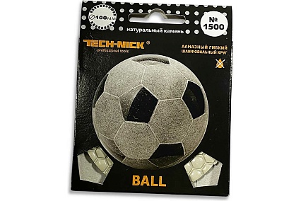 Круг алмазный гибкий шлифовальный АГШК BALL (100x2 мм; Р1500) TECH-NICK 128.120.6739