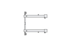 Комплект плеч (40х700 мм) для аппаратов контактной сварки серии RS Fubag 38945