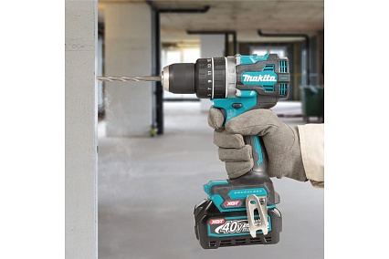Ударная аккумуляторная дрель-шуруповерт Makita BL XPT, XGT 40В HP002GZ