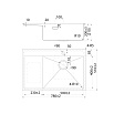 Кухонная мойка Iddis Haze HAZ78SRi77 78 см сатин
