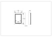 Зеркальный шкаф Aquatek 50x70 см с подсветкой, антипар, хром AQ7504-MLC