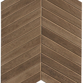 Керамогранит Fap Ceramiche Roots Tobacco Chevron 7,5x45 см, fQNS