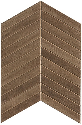 Керамогранит Fap Ceramiche Roots Tobacco Chevron 7,5x45 см, fQNS