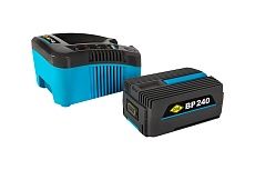Набор ЗУ и АКБ BlueTech BC 2-40 + BP 240 (макс. ток 2 А + 2 Ач, 40 В, Li-ion) DDE 909-396