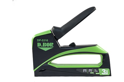 Ручной степлер D.BOR Plastic Maxi DP 5316 П 53, П 13 6-16 мм, Т 8-300 16 мм DP-5316