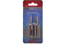 Коронка алмазная по керамике и стеклу 16х55 мм, 2 шт TGS TORGWIN T189074