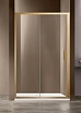 Душевая дверь Vincea Garda VDS-1G125CLG 125x190 брашированное золото, прозрачная