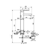 Смеситель для раковины Ideal Standard IdealSmart B0460AA