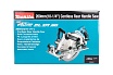 Дисковая пила Makita XGT без аккумулятора и ЗУ RS002GZ