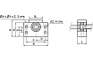 Опора ШВП TECHNIX BF17TEСHNIX